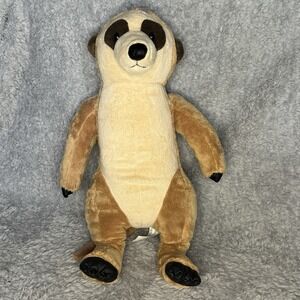 Adventureland Meerkat Plush 12" Tan Brown Soft Stuffed Animal Toy